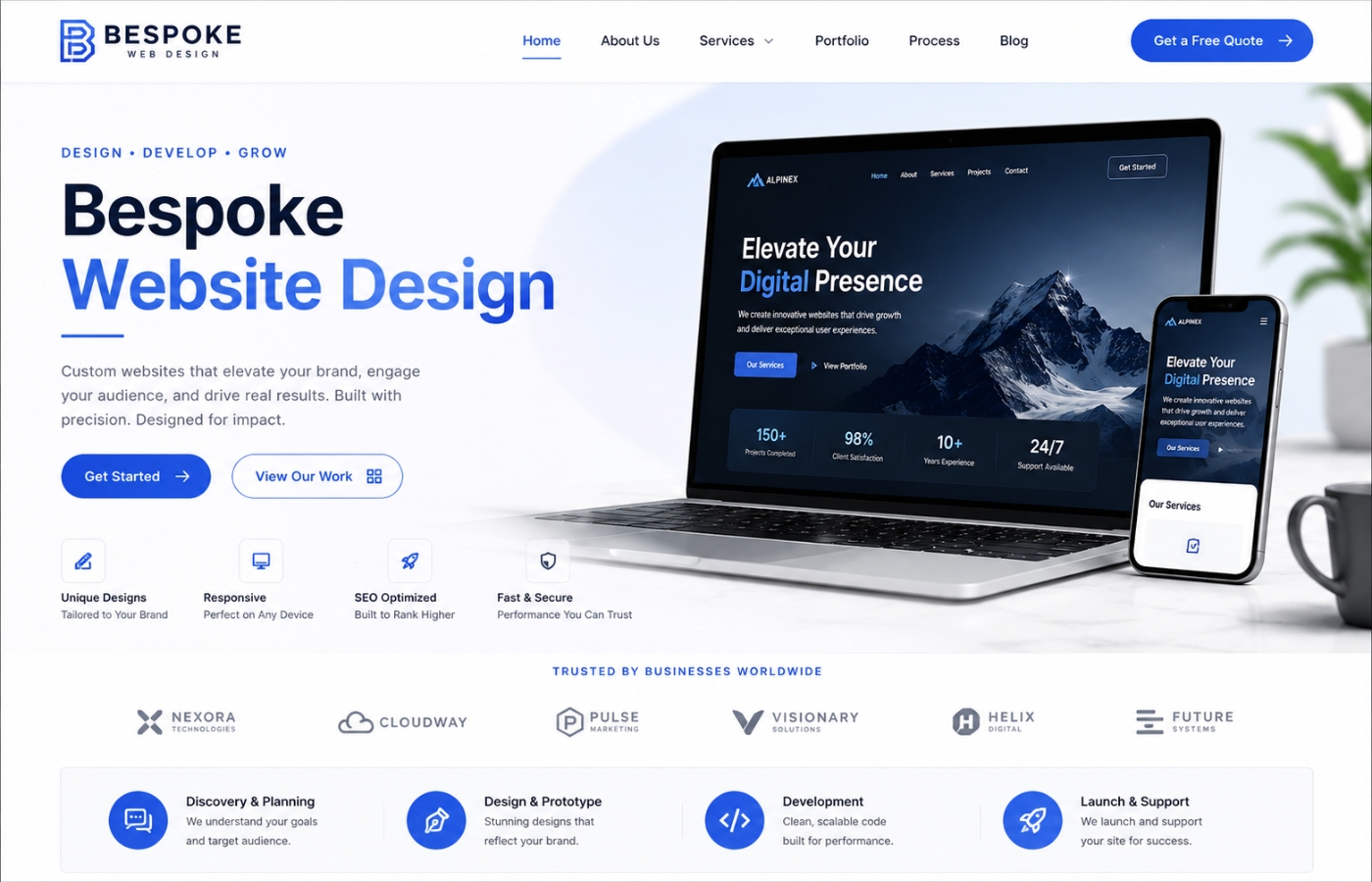 Bespoke website design