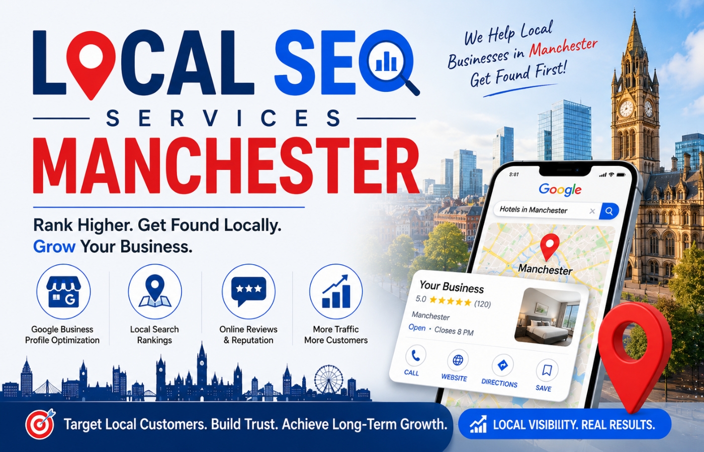 Local SEO growth for Manchester businesses