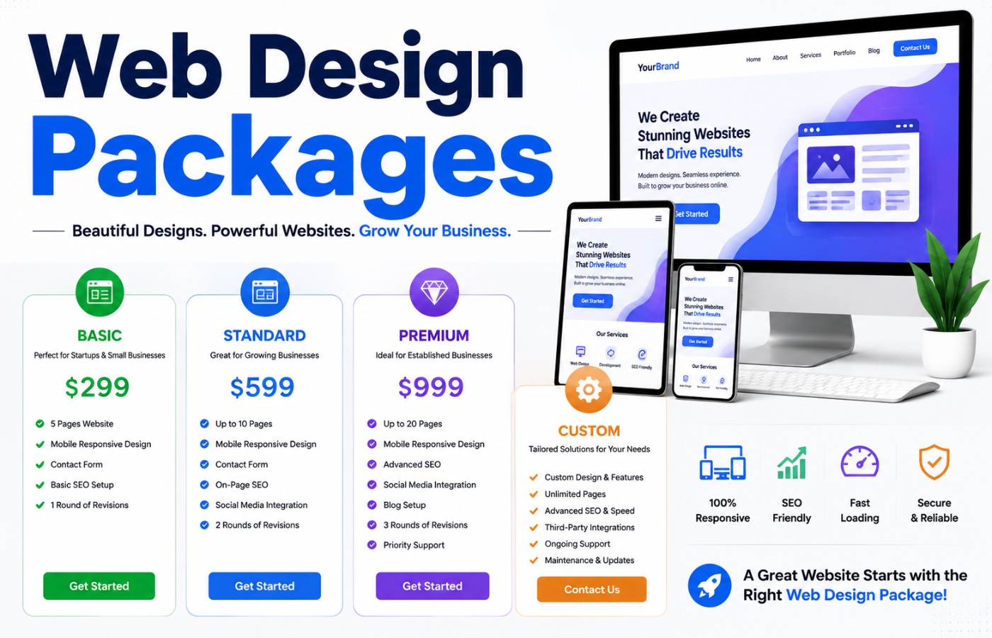 Web Design Packages