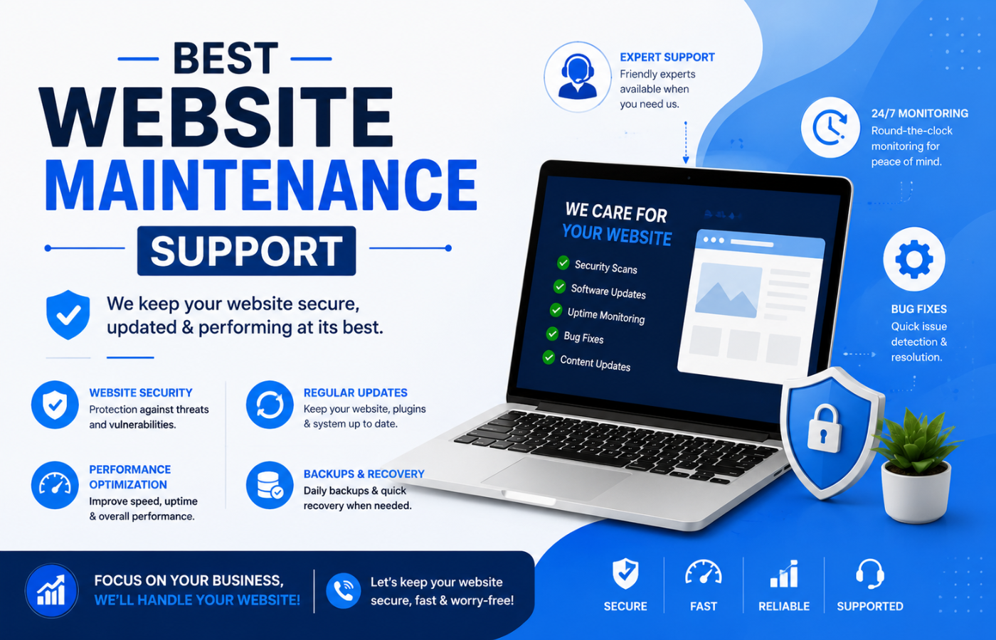 best website maintenance support
